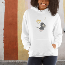 Load image into Gallery viewer, Women Hoodie white | Joy