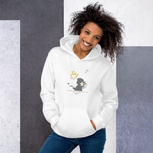 Load image into Gallery viewer, Women Hoodie white | Joy
