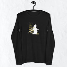 Load image into Gallery viewer, Women Long Sleeve black | Faith stands