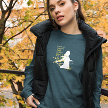 Load image into Gallery viewer, Women Long Sleeve black | Faith stands