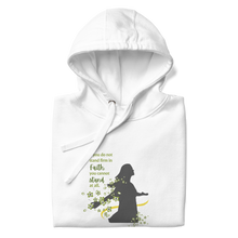 Load image into Gallery viewer, Women Hoodie white | Faith stands