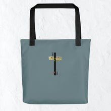 Load image into Gallery viewer, Stylish Tote Bag B Duckegg Blue 2sides| Cross