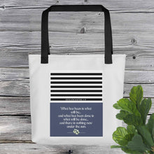 Load image into Gallery viewer, Eccl.Tote Bag 2sides Blue | Has been