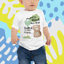 Load image into Gallery viewer, Baby Boy Jersey short sleeve Tee | My heart
