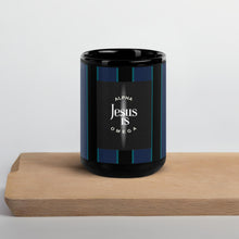 Load image into Gallery viewer, Classic Black Mug | Alpha & Omega