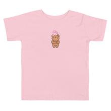 Load image into Gallery viewer, Toddler Girl Short Sleeve Tee/2 sided print | Be like God