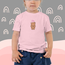 Load image into Gallery viewer, Toddler Girl Short Sleeve Tee/2 sided print | Be like God