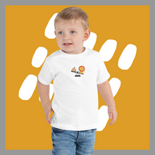 Load image into Gallery viewer, Toddler Short Sleeve Tee w/2sided print | Lion in school