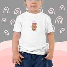 Load image into Gallery viewer, Toddler Girl Short Sleeve Tee/2 sided print | Be like God
