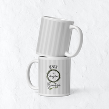 Load image into Gallery viewer, Classic White Mug | J Beautiful