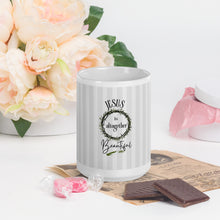 Load image into Gallery viewer, Classic White Mug | J Beautiful