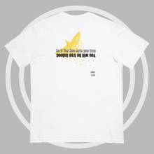 Load image into Gallery viewer, Men Comfort T-shirt white  | Set Free
