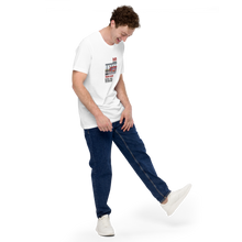 Load image into Gallery viewer, Unisex Cotton T-shirt white | Faith train

